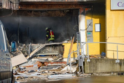 Schorndorf: Explosion und Folgeband - mehrere Verletzte