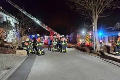 Herrenberg-Moenchberg: Kaminbrand in Einfamilienhaus 