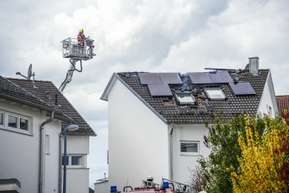 Gaertringen: Dachstuhlbrand fordert die Feuerwehr