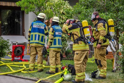 Sindelfingen: Trockner faengt Feuer