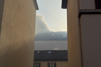 Stuttgart: Grossbrand in Stuttgart-Botnang