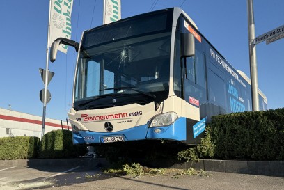 Winnenden: Verkehrsunfall mit Linienbus