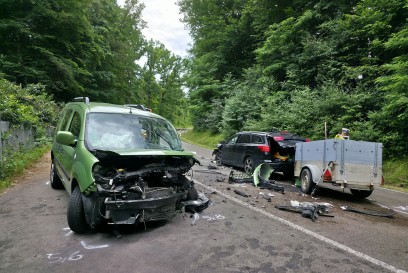 Leinfelden: Mehrere schwer verletze nach Frontalzusammenstoss