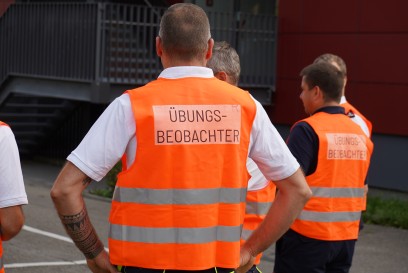 Winnenden: Polizei und Hilfsorganisationen ueben den Ernstfall 