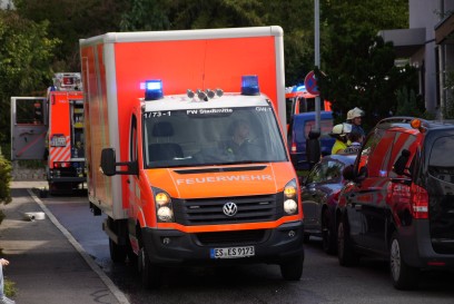 Esslingen: Brand in Mehrfamilienhaus