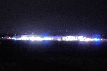 Flughafen Stuttgart:  Kabelbrand in einem Betriebsgebaeude am Flughafen - Flugverkehr eingestellt