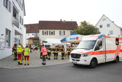 Herrenberg-Haslach: Grosseinsatz auf Haslacher Dorffest