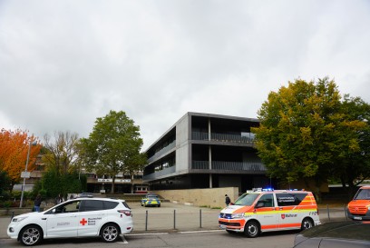 Nuertingen: Boeller in Pause Gezuendet - 12 Betroffene Kinder 2 in der Klinik