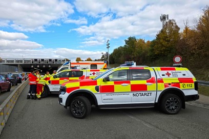 Leonberg: Brand im Engelbergtunnel sorgt fuer laengere Sperrung