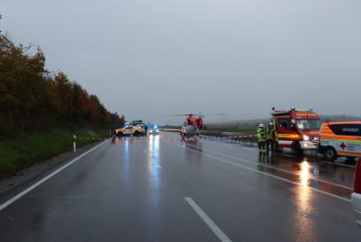 Bondorf: Toedlicher Verkehrsunfall auf der B28