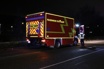 Stuttgart: Verkersunfall mit einer Leicht verletzten Person