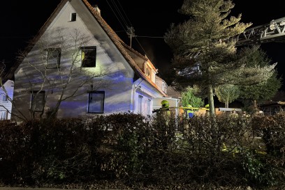 Rutesheim-Heuweg - Kuechenbrand in der Engelbergstrasse 