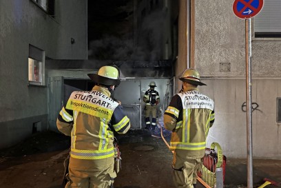Stuttgart-Zuffenhausen: Mehrere Braende in kurzer Zeit - Polizei vermutet Brandstiftung 