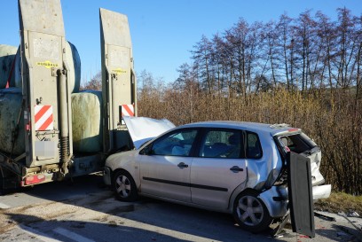 Heiningen: Unfall im Begegnungsverkehr