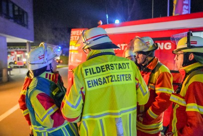 Filderstadt: Brand in Einkaufszentrum - Grosseinsatz der Feuerwehr 