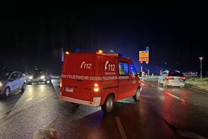 Renningen: B295: Verkehrsunfall mit zwei Fahrzeugen 