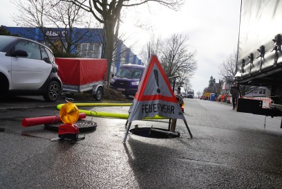 Waiblingen: Brand auf Alba Gelaende 