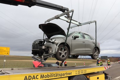  Herrenberg: drei leicht verletzte Personen und ein Sachschaden von 38.000 Euro nach Unfall Ludwigsburg 