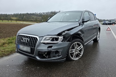 Leonberg: Unfall in der Feuerbacherstrasse am Abzweig nach Gerlingen 