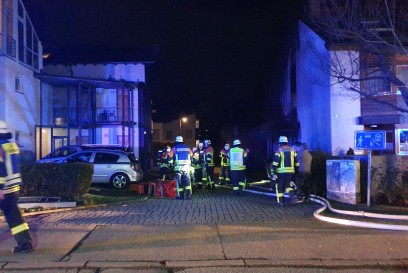 Herrenberg: Kuechenbrand in Mehrfamilienhaus Ludwigsburg 