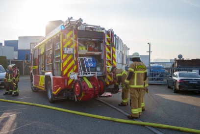Boeblingen: Brand in einer Lackierbox