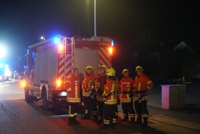 Schlierbach: Brennendes Sofa loest Feuerwehreinsatz aus