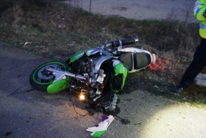 Ohmden: Toedlicher Motorradunfall - Rettungshubschrauber im Einsatz