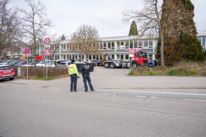 Boeblingen: Grosseinsatz an Schule 