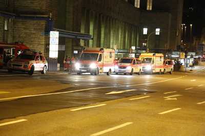 Stuttgart: Brand in Lueftungsanlage im Bahnhof