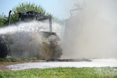 17-Jaehriger kommt in Ballenpresse in Schanbach
