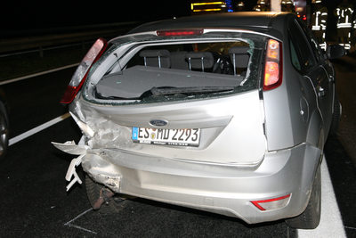 Aichtal: Unfall im Berufsverkehr