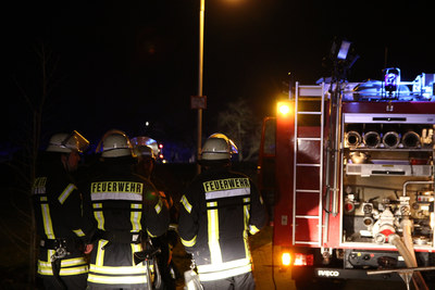 Ingersheim: Bauwagen brennt voellig aus