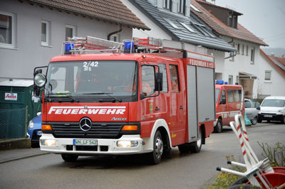 Berglen: Kaminbrand loest Einsatz aus